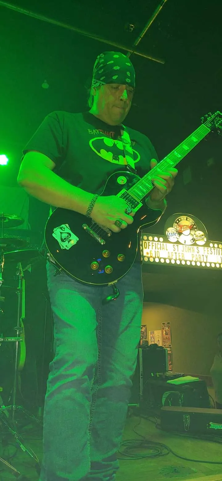 Ace Parlier performing on stage